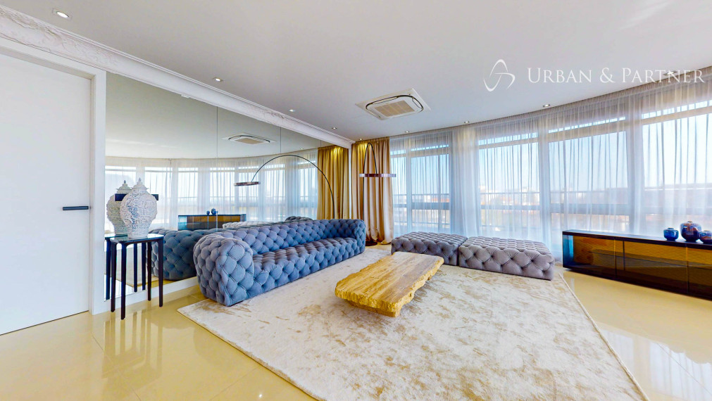 Luxusný 3-izbový byt s panoramatickou terasou v Pezinku – pri Zámockom parku