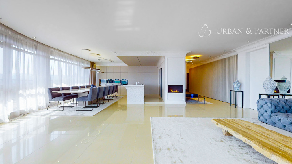 Luxusný 3-izbový byt s panoramatickou terasou v Pezinku – pri Zámockom parku