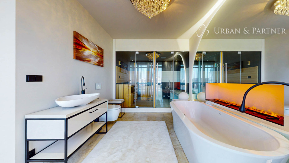 Luxusný 3-izbový byt s panoramatickou terasou v Pezinku – pri Zámockom parku
