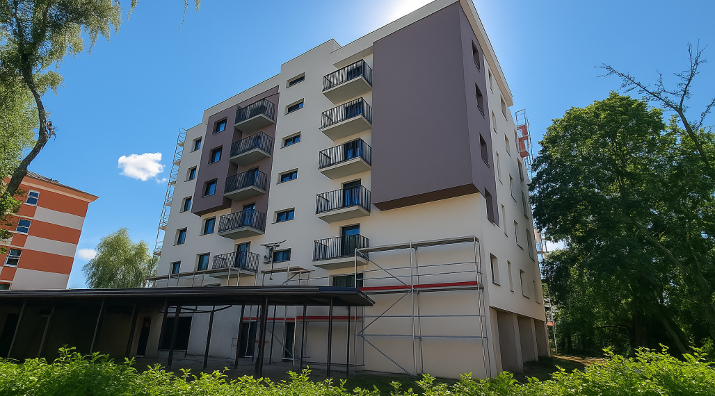 SKOLAUDOVANÉ - Nový 2 izb. byt v centre na okraji pešej zóny na ul. Popradskej brigády, Poprad
